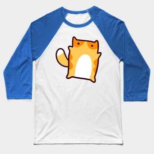 Mouthless Noseless Tabby Baseball T-Shirt